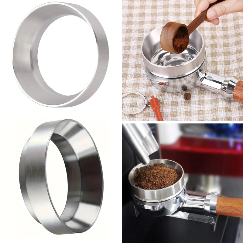Fertilizer Dispenser - Stainless Steel Espresso Dosing Funnel Compatible