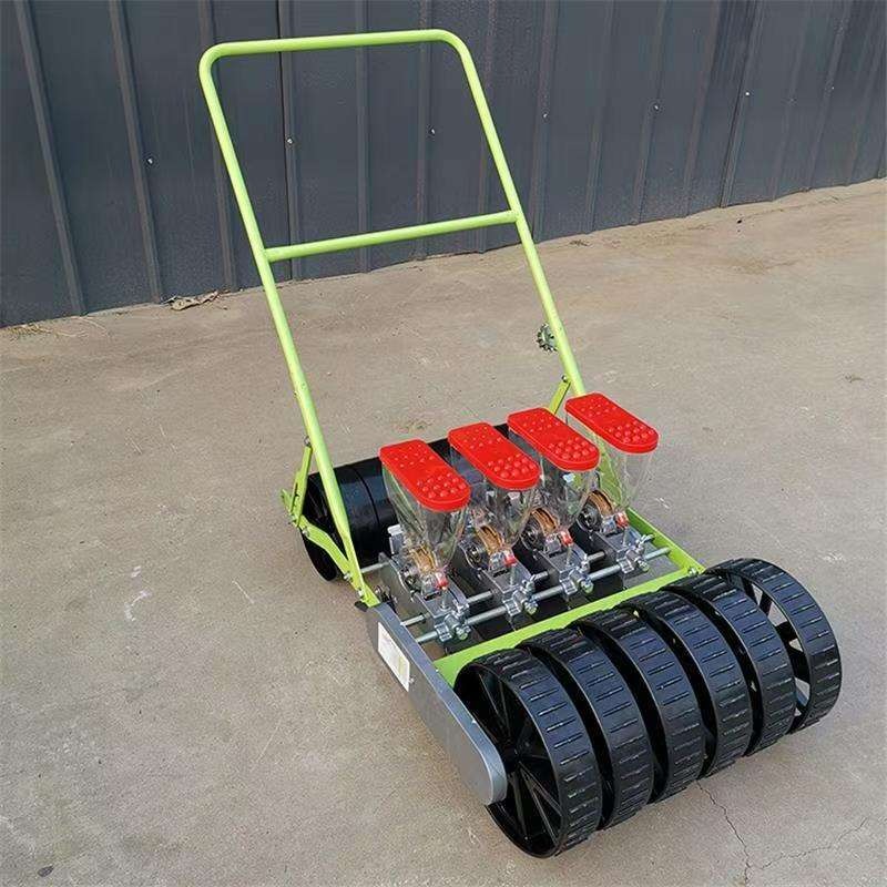 Fertilizer Dispenser - Hand Push Vegetable Seeder Multi Row