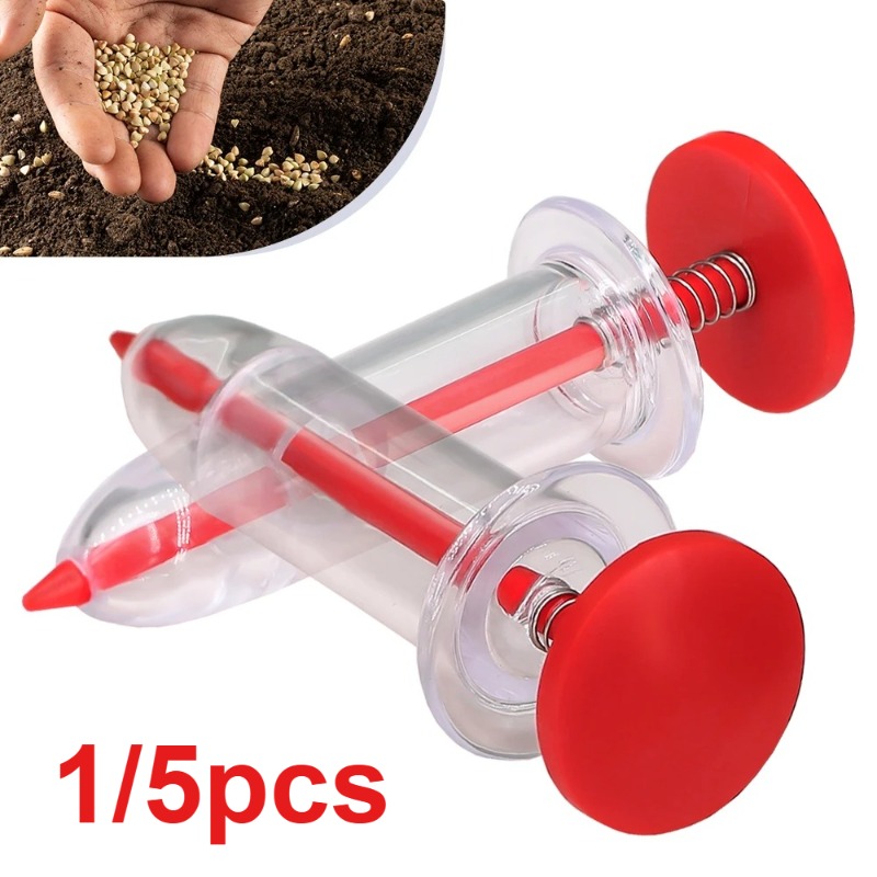 Fertilizer Dispenser - 1pc/5pcs Injection Planter Seed Sowing Dispenser