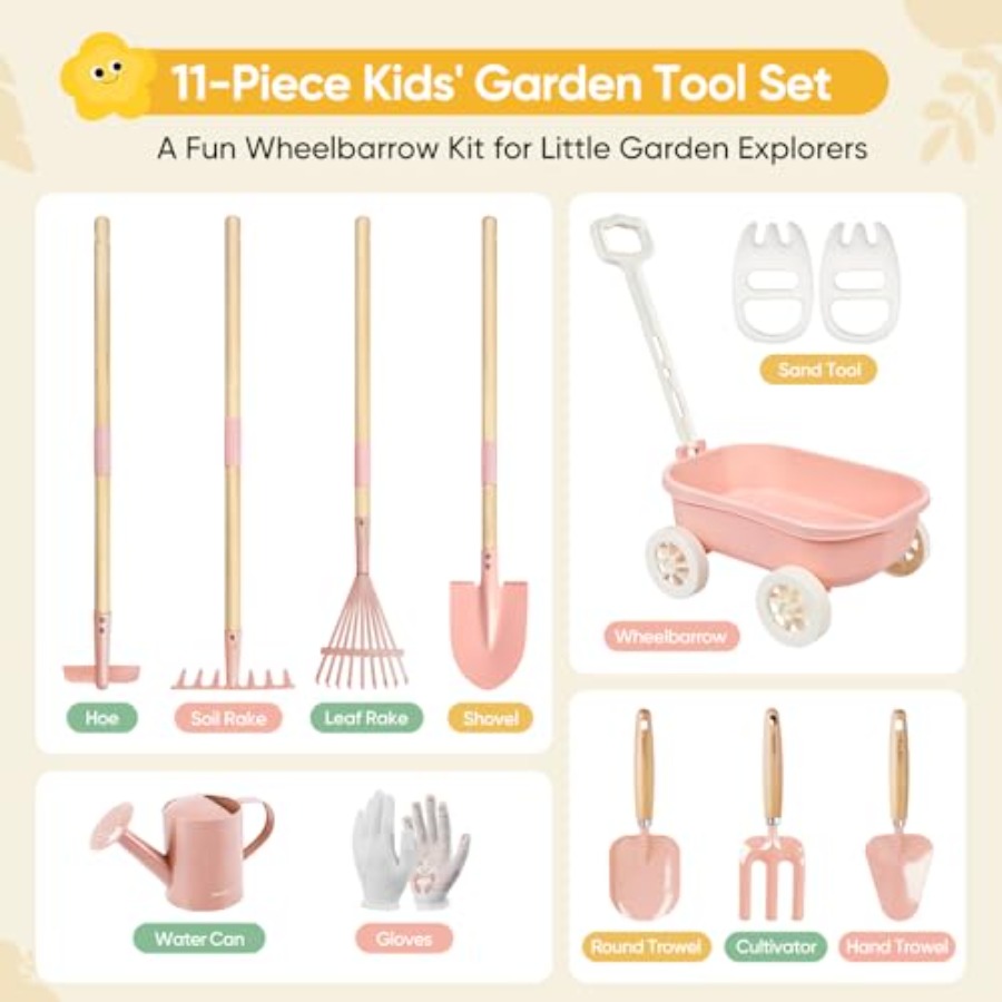 Gardening Set with Wheelbarrow - Gardening Tools In Japan review and price