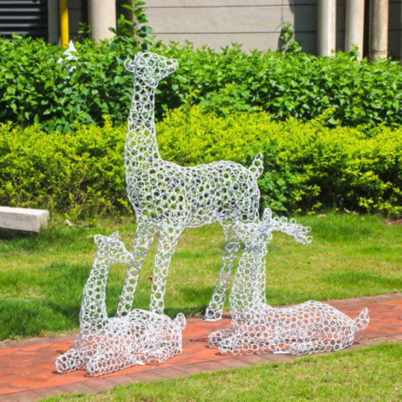 Lawn outdoor hollow sika deer  - Gardening Tools Sketch review and price