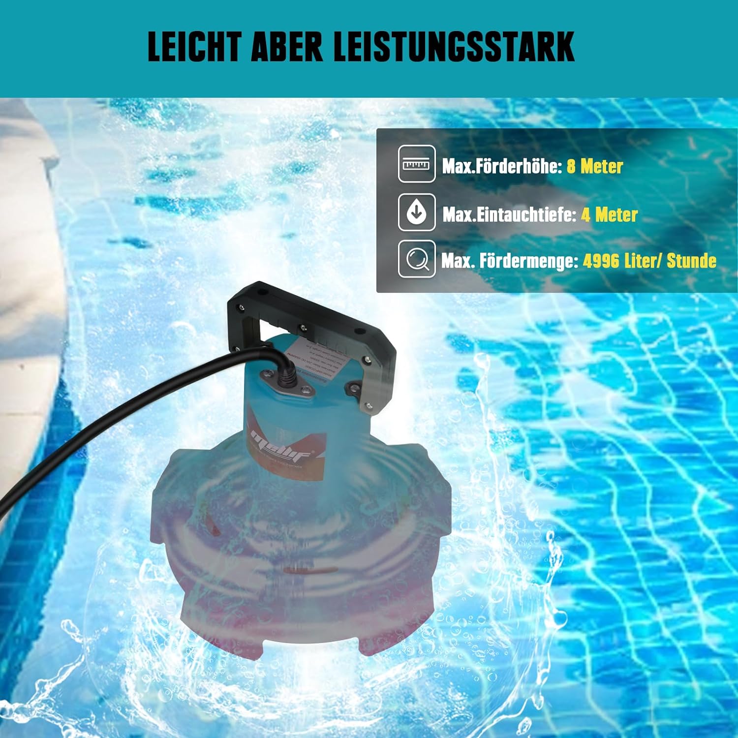 Cordless Submersible Pump for  - Gardening Tools China review and price