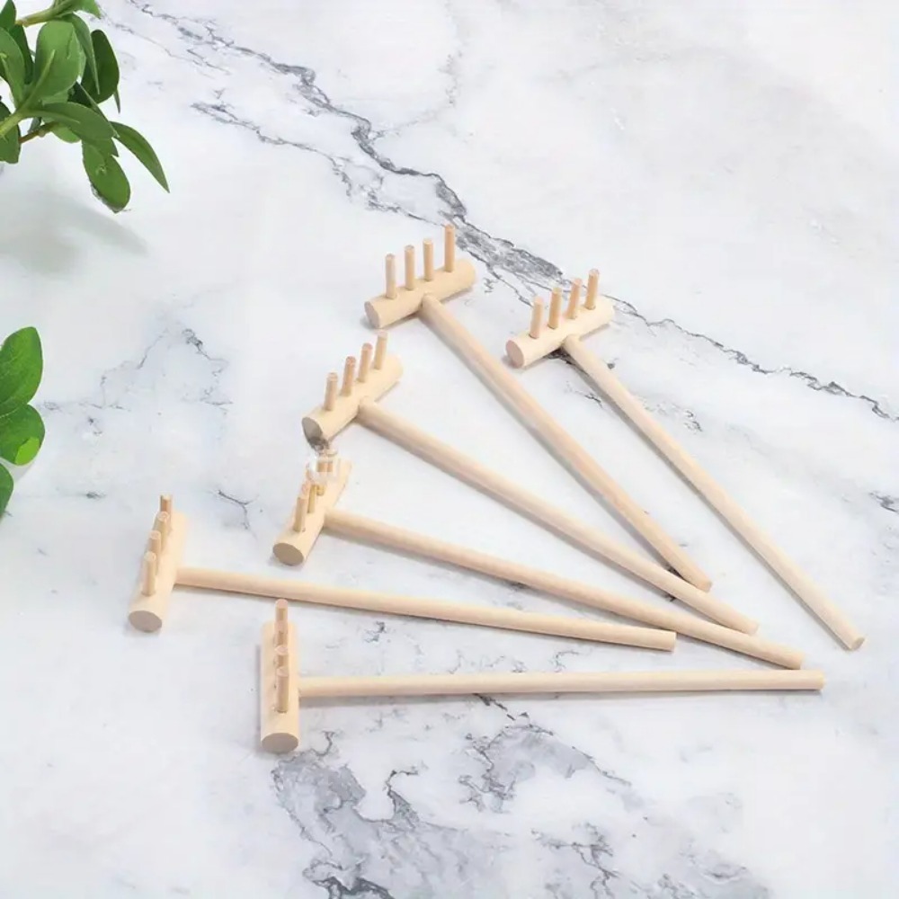 6pcs Mini Bamboo Rake Set for  - Gardening Tools In Japan review and price