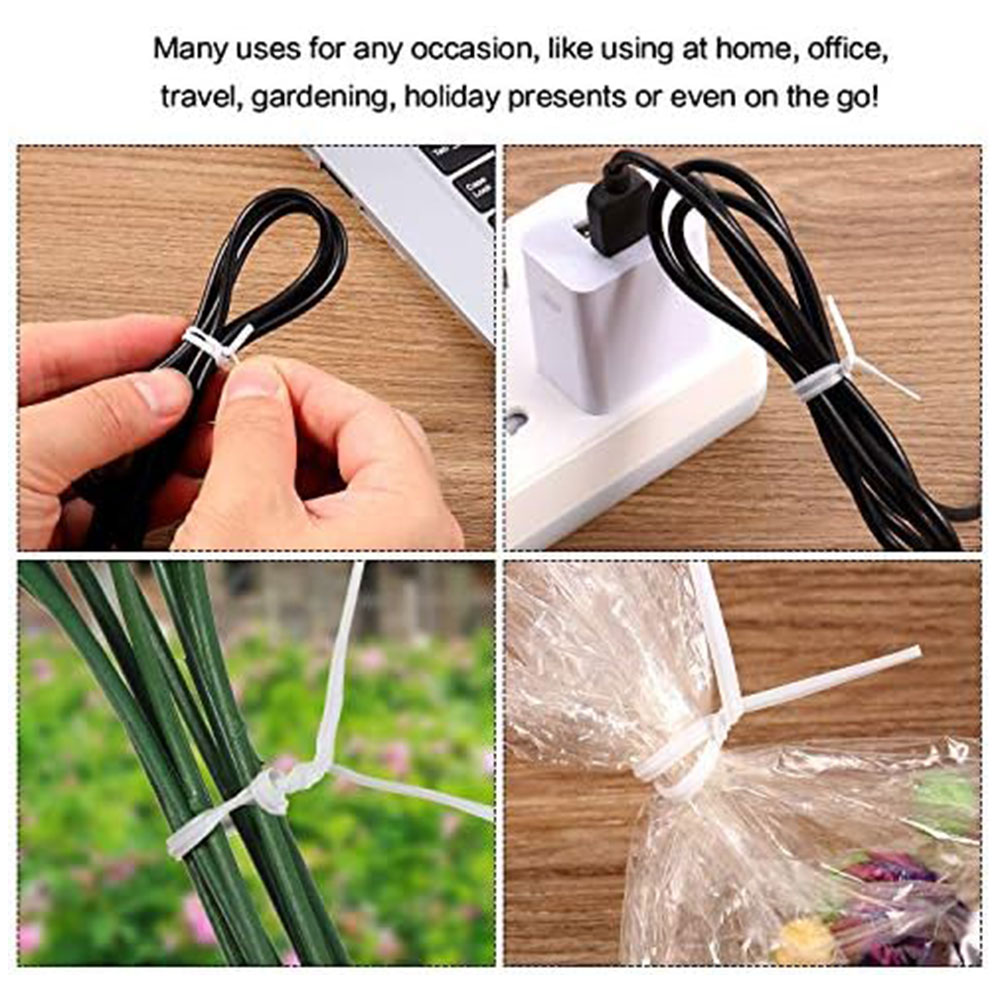 100Pcs Black White Gardening C - Garden Wire Twist Tie review and price
