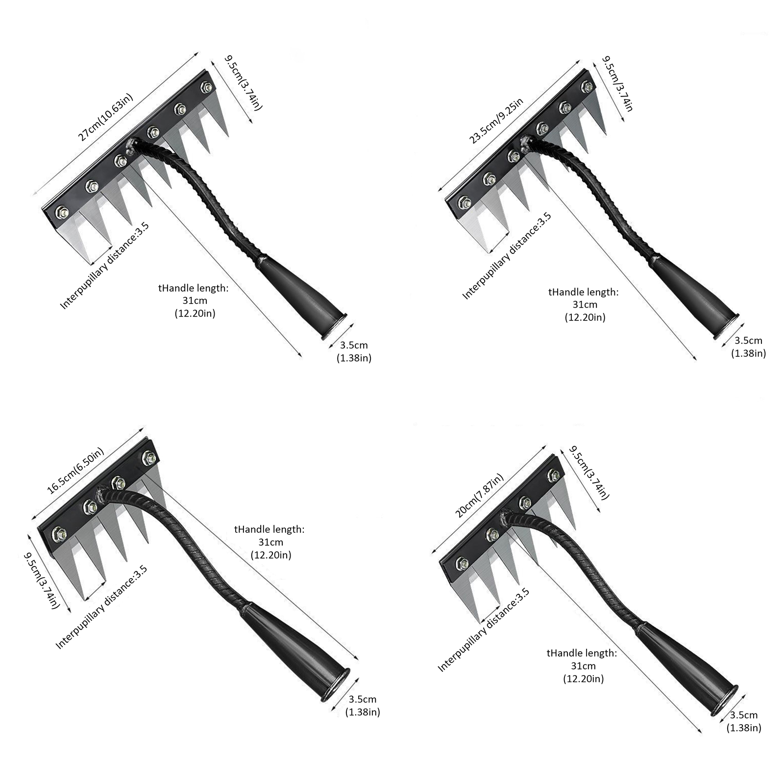 8/7/6/5teeth Garden Weeding Ra - Gardening Tools China review and price
